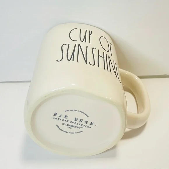 Rae dunn  sunshine brand new yellow inside - Picture 2 of 2
